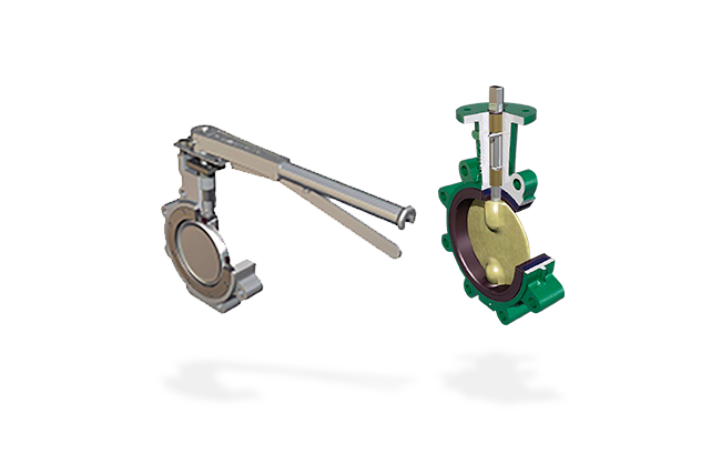 Valve de distribución Valve de Mariposa DEMCO