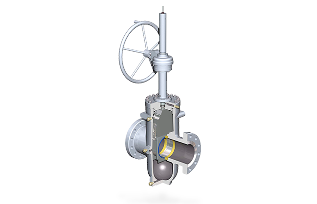 valvula de proceso POW-R-SEAL VALVE WKM